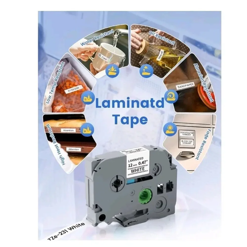 Fits PT-D600 PT-1230PC Laminated 12mm 0.47